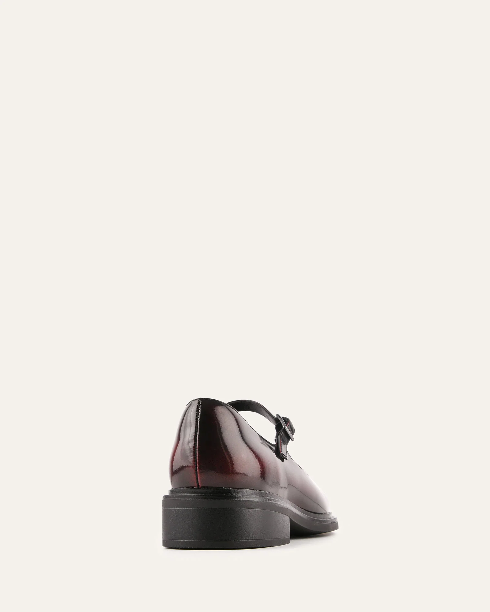 WILDE CASUAL FLATS BURGUNDY LEATHER - Image 5