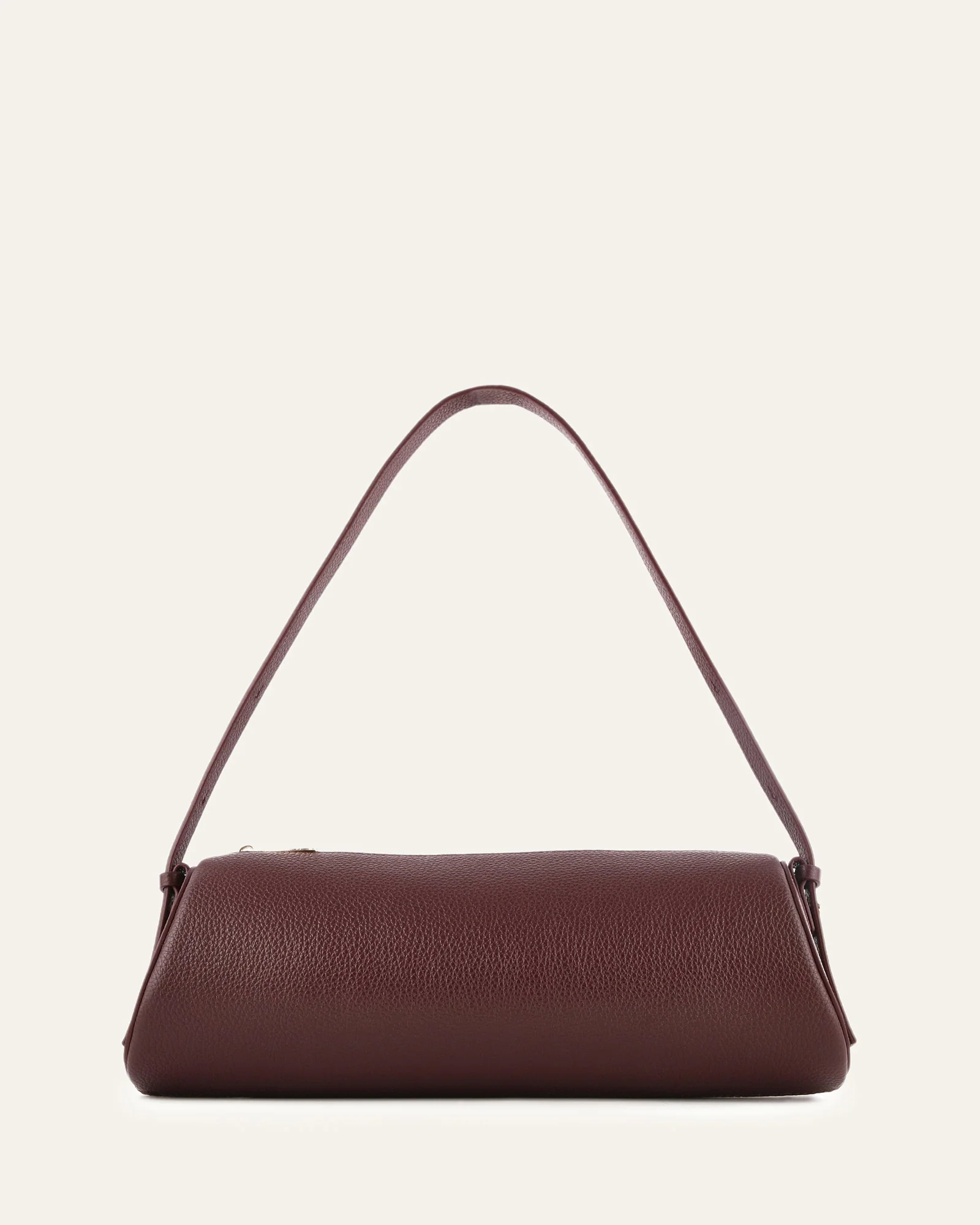 WINFREY SHOULDER BAG MERLOT LEATHER