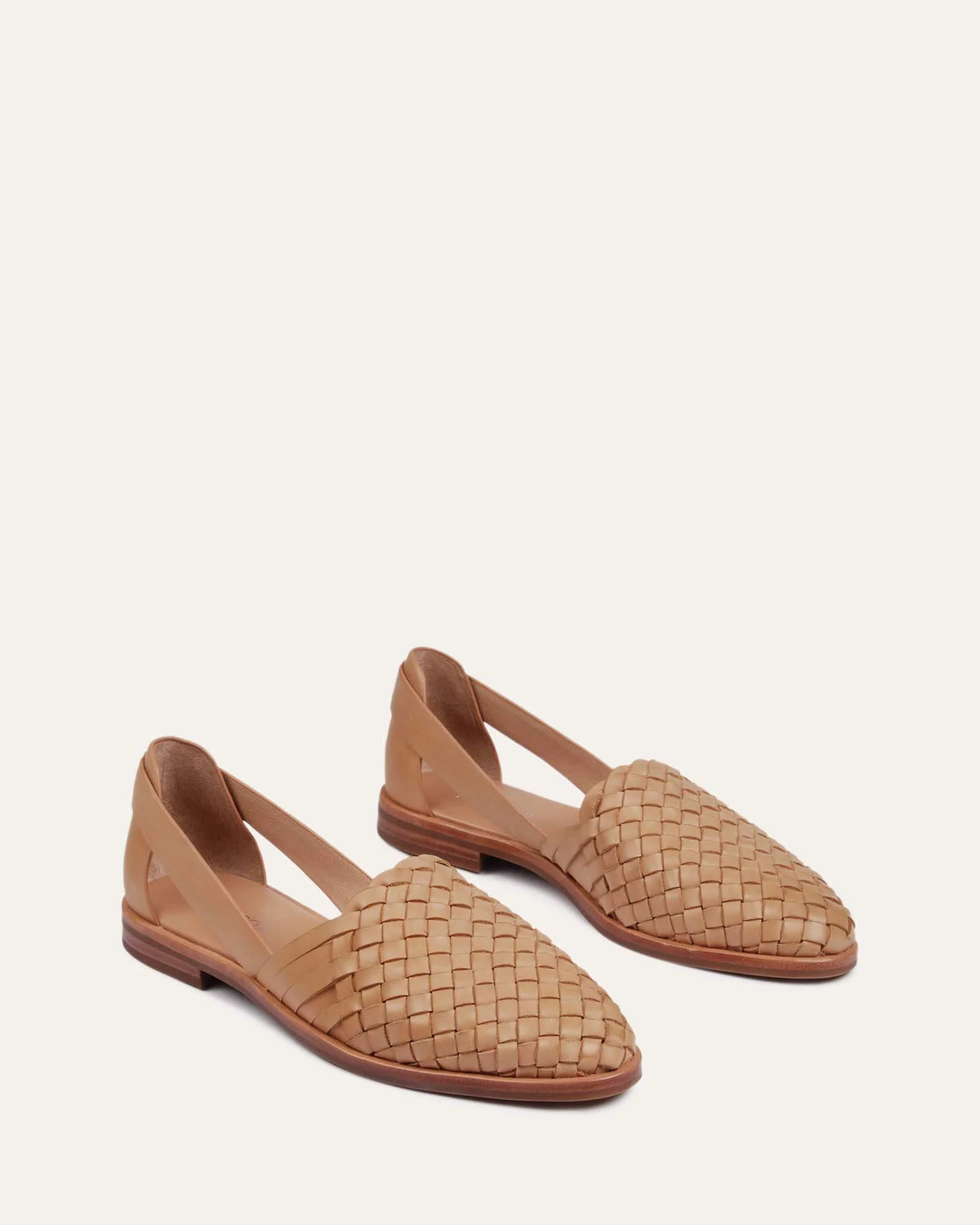 WISDOM CASUAL FLATS TAN LEATHER - Image 3