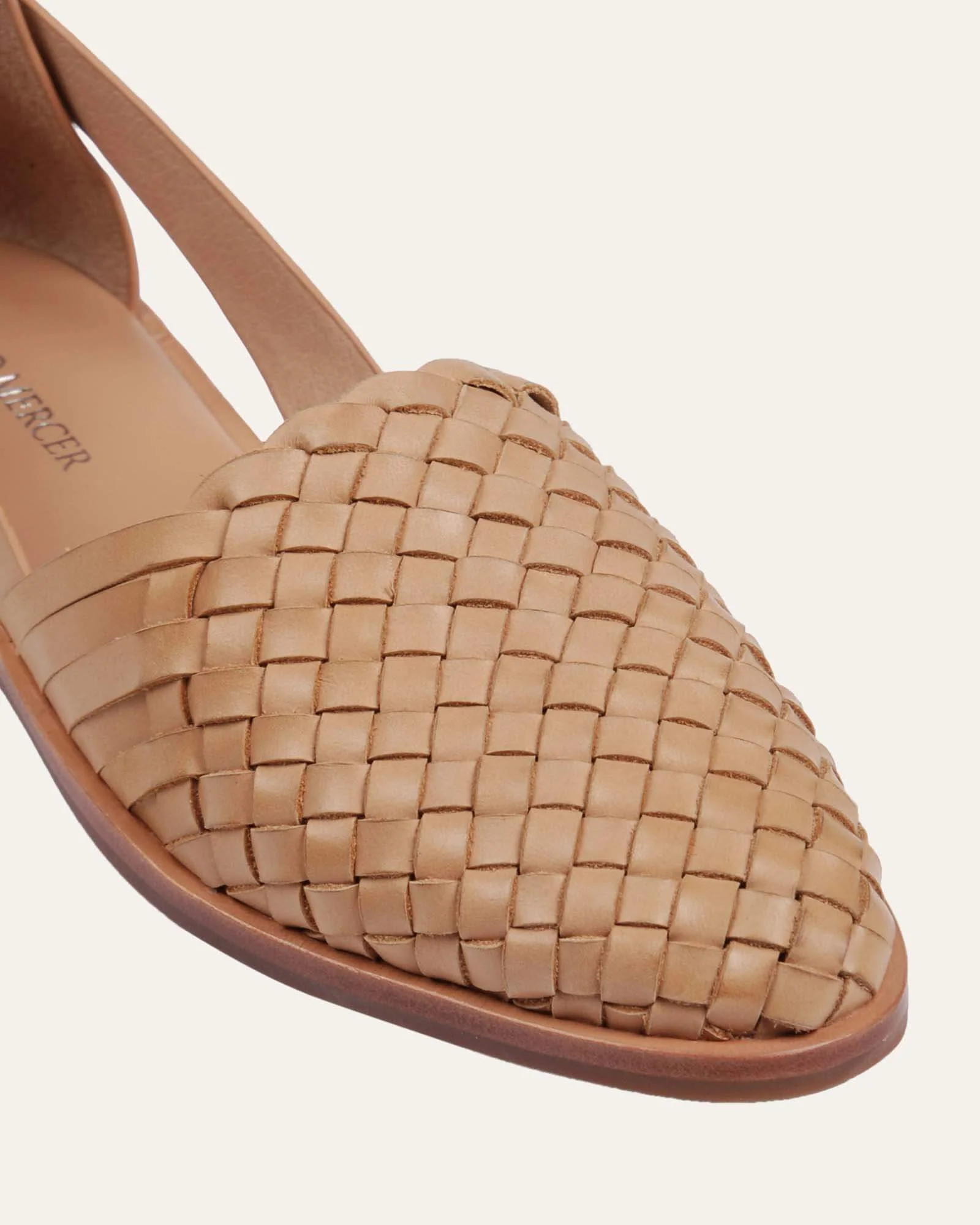 WISDOM CASUAL FLATS TAN LEATHER - Image 4