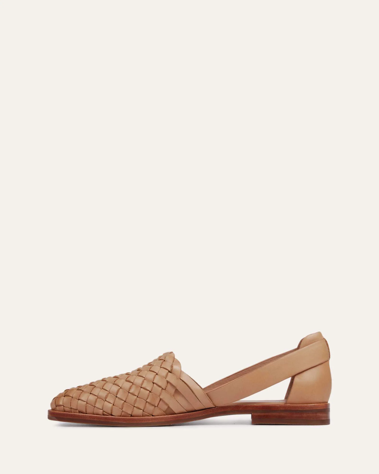 WISDOM CASUAL FLATS TAN LEATHER - Image 7